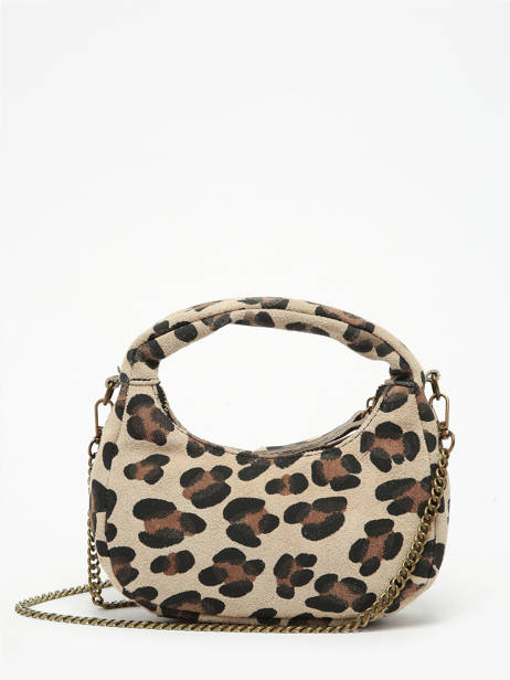 Sac Bandoulière Velvet Leopardo Cuir Milano Multicolore velvet leopardo VL24113 vue secondaire 4