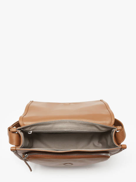 Sac Bandoulière Soft Selma Cuir Lancaster Marron soft selma 2 vue secondaire 3