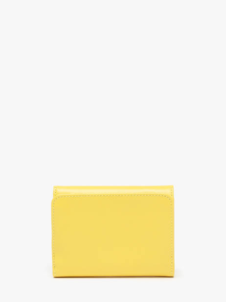 Wallet Leather Lancaster Yellow paris pm 24 other view 3