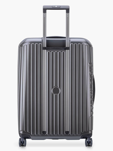 Valise Rigide Extensible Securitime Delsey Gris securitime 814 vue secondaire 4