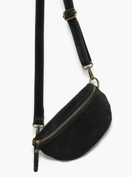 Belt Bag Milano Black velvet VE19091 other view 2
