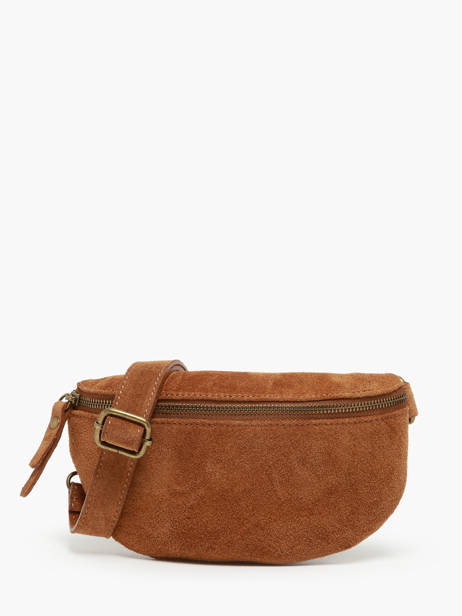 Belt Bag Milano Brown velvet VE19091