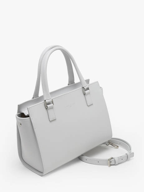 Sac Trapèze Smooth Cuir Lancaster Gris smooth 3 vue secondaire 2