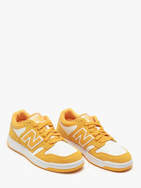 Sneakers In Leather New balance Yellow men BB480LWA other view 1