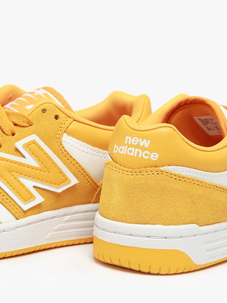 Sneakers 480 En Cuir New balance Jaune men BB480LWA vue secondaire 3