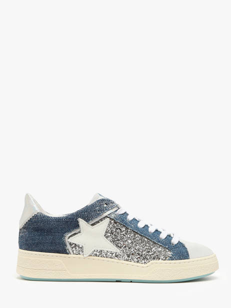 Sneakers Duck En Cuir Semerdjian Bleu accessoires DUCKB723