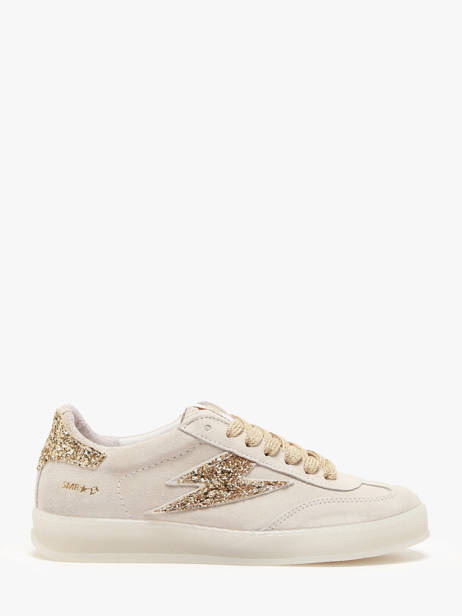 Sneakers Risy En Cuir Semerdjian Beige accessoires RISYB401