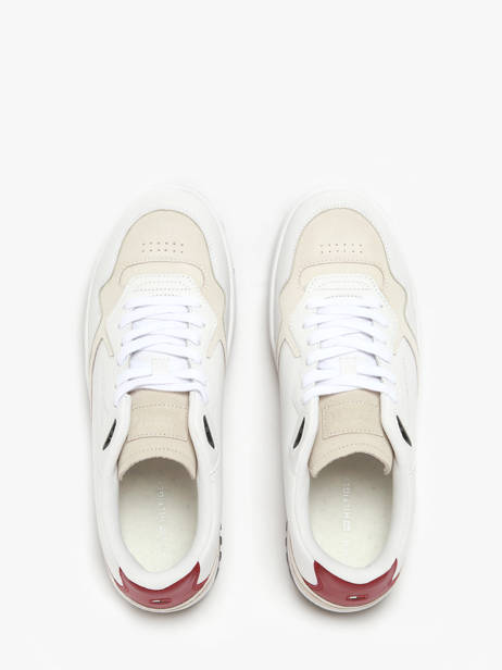 Sneakers En Cuir Tommy hilfiger Blanc men 5490YBS vue secondaire 3