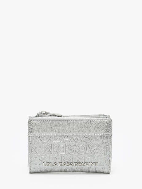 Wallet Lola casademunt Silver logo 16