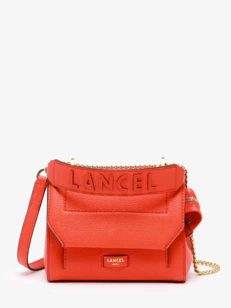 Top Handle S Ninon Leather Lancel Orange ninon A09221