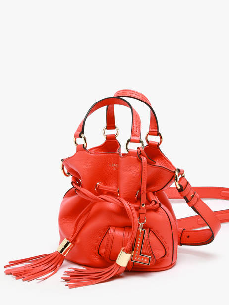 Sac Seau S Premier Flirt Cuir Lancel Orange premier flirt A10109 vue secondaire 3