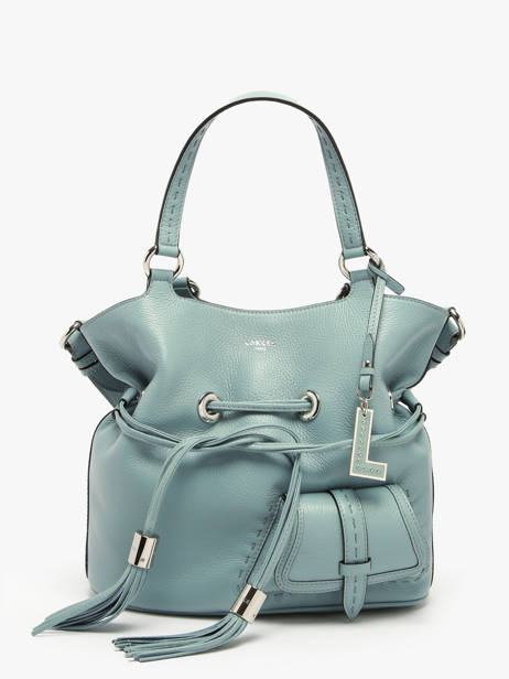 Sac Seau M Premier Flirt Cuir Lancel Bleu premier flirt A10110