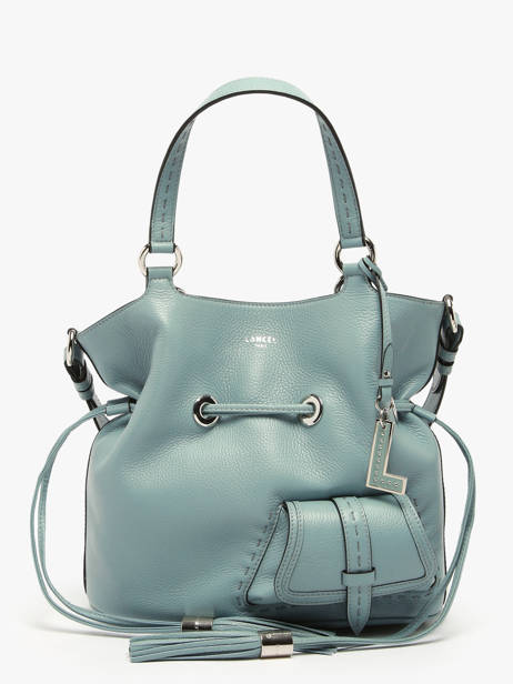 Sac Seau M Premier Flirt Cuir Lancel Bleu premier flirt A10110 vue secondaire 2