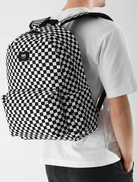 Sac à Dos 1 Compartiment Vans Noir backpack VN000H4X vue secondaire 1