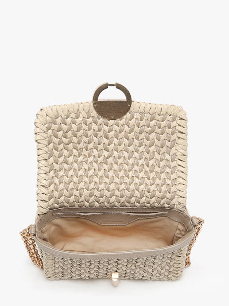 Sac Bandoulière Moon Cuir Vanessa bruno Beige moon 15V40326 vue secondaire 3