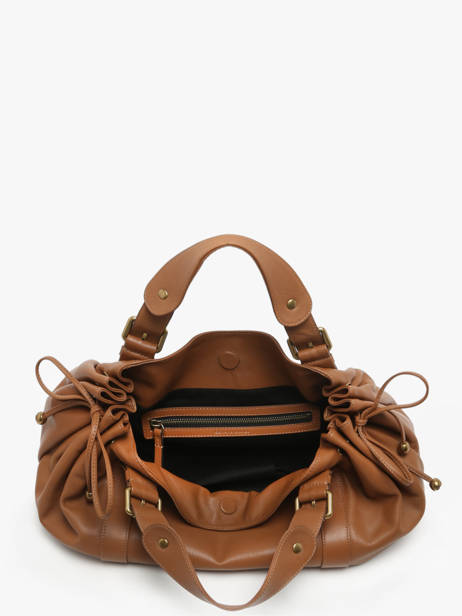 Shoulder Bag Icone Leather Gerard darel Brown icone DBS01410 other view 3