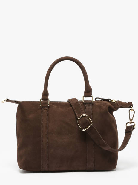 Sac Porté Main Vintage Cuir Nat et nin Marron vintage MTHYLANE vue secondaire 4