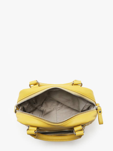 Sac Bandoulière Micro Macy Cuir Nat et nin Jaune vintage MICRMACY vue secondaire 3