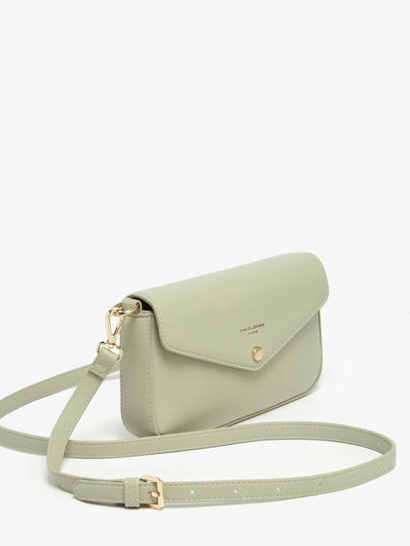Shoulder Bag Saffiano David jones Green saffiano CM6120H other view 2