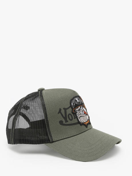 Casquette Von dutch Vert accessoires CAS1BULL vue secondaire 1