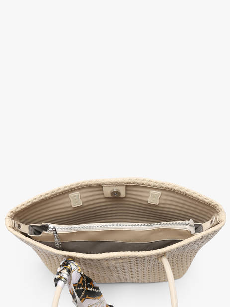 Sac Porté épaule Braided Miniprix Beige braided A9113 vue secondaire 2