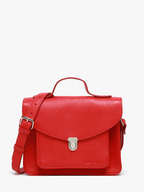 Shoulder Bag Mon Amour Leather Paul marius Red mon amour GEORGAMO