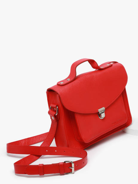 Shoulder Bag Mon Amour Leather Paul marius Red mon amour GEORGAMO other view 2