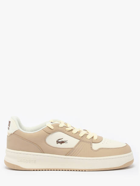 Sneakers En Cuir Lacoste Beige men 9SMA0045