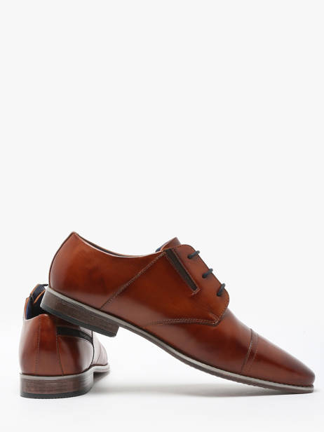 Chaussures De Ville Armo En Cuir Bugatti Marron men 31196010 vue secondaire 2