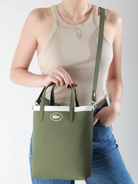 Sac Bandoulière Anna Season Lacoste Vert anna season NF4989AS vue secondaire 1