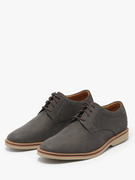 Chaussures De Ville Atticus Clarks Gris men 26176083 vue secondaire 1