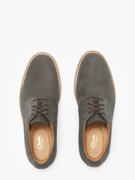 Chaussures De Ville Atticus Clarks Gris men 26176083 vue secondaire 3