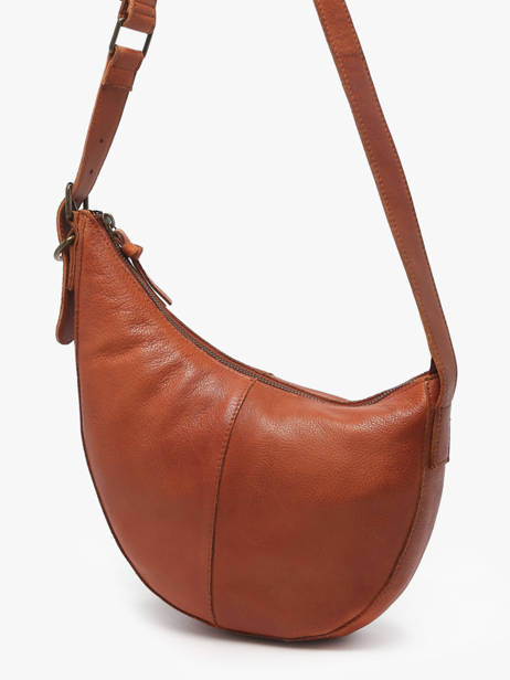 Shoulder Bag Stina Leather Pieces Brown stina 17156634 other view 2