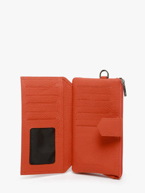 Portefeuille Original N Cuir Nathan baume Orange original n 104N vue secondaire 1