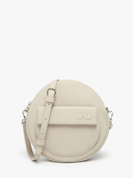 Leather Dorine Crossbody Bag Nathan baume Beige nathan 32PO