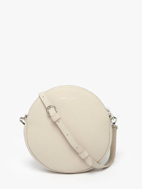Leather Dorine Crossbody Bag Nathan baume Beige nathan 32PO other view 4