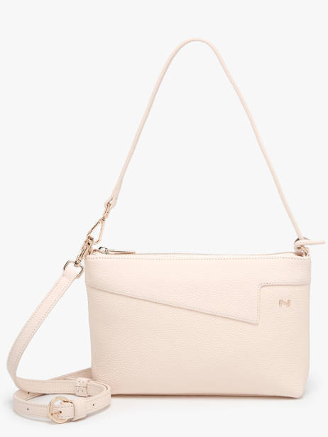 Sac Bandoulière Palma Cuir Nathan baume Rose nathan 27