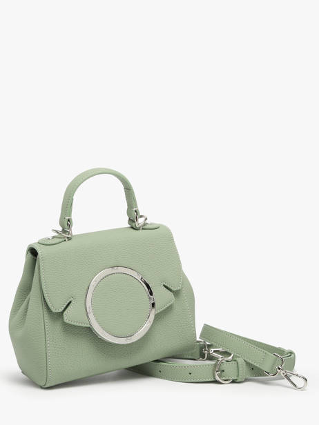 Sac Porté Main Yumi Cuir Nathan baume Vert ginkgo 4 vue secondaire 2