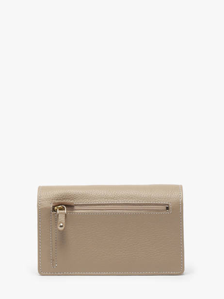 Portefeuille Caviar Cuir Crinkles Beige caviar 14001 vue secondaire 3