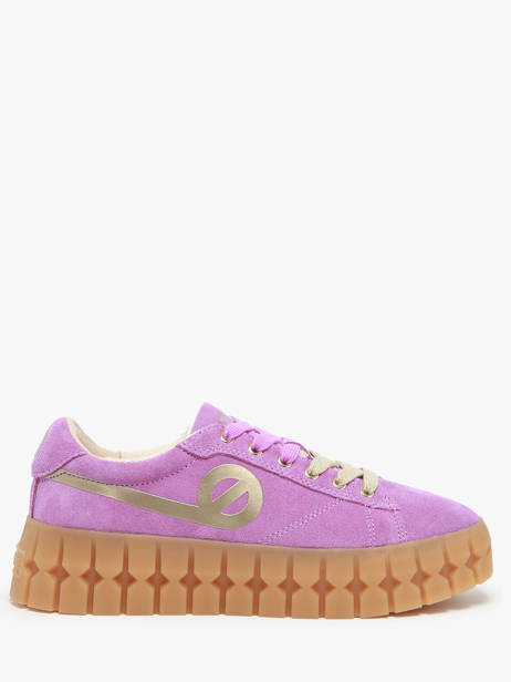 Sneakers Play En Cuir No name Violet accessoires PLVS0440