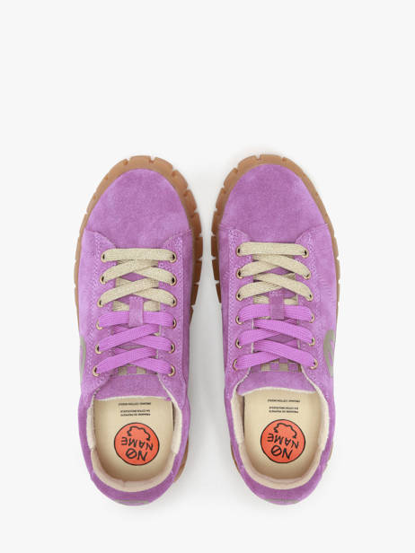 Sneakers Play En Cuir No name Violet accessoires PLVS0440 vue secondaire 3