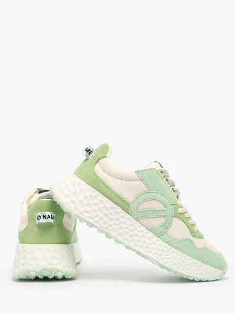 Sneakers En Cuir No name Vert women CMKSDS2Z vue secondaire 2