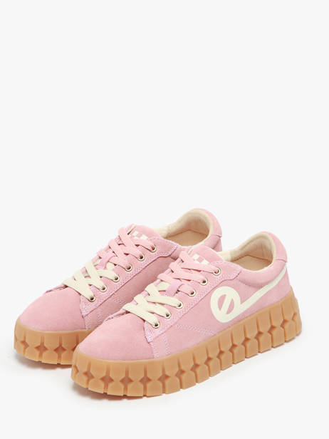 Sneakers Play En Cuir No name Rose accessoires PLVS042Q vue secondaire 1