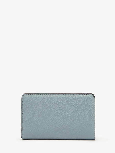 Portefeuille Rectangulaire Zippé Ninon Cuir Lancel Bleu ninon A11123 vue secondaire 2