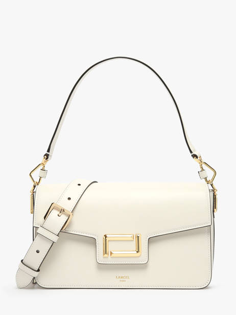 Sac Porté épaule Angele Cuir Lancel Beige angele A13149