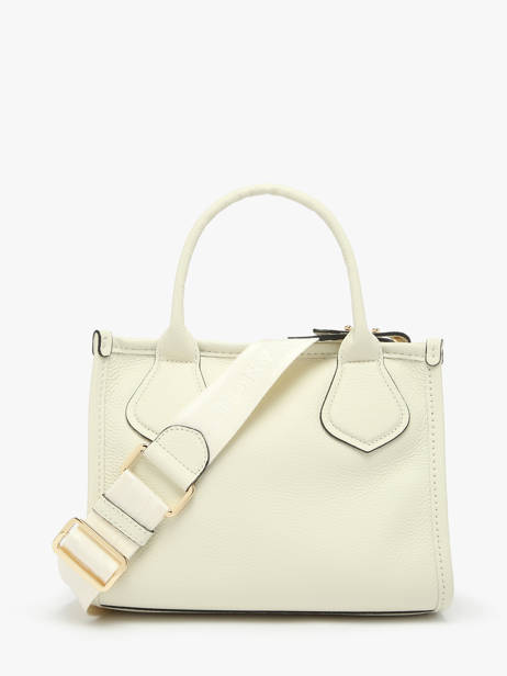 Cabas Zippé S Jour Cuir Lancel Beige jour A12995 vue secondaire 4