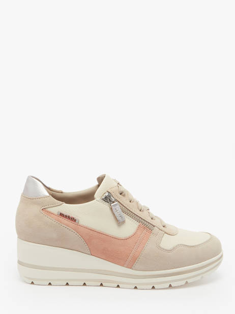 Sneakers En Cuir Mephisto Or women P5146578