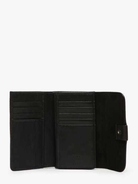 Portefeuille Cuir Biba Noir wallet VET1L vue secondaire 1