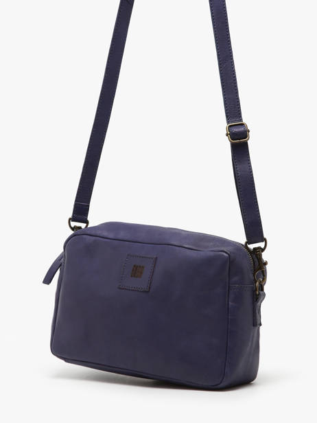 Sac Bandoulière Heritage Cuir Biba Violet heritage BT24 vue secondaire 2