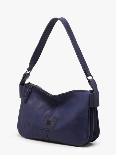 Sac Bandoulière Heritage Cuir Biba Violet heritage BT18 vue secondaire 2